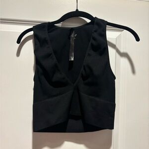 Urban Outfitters Black Crop Top